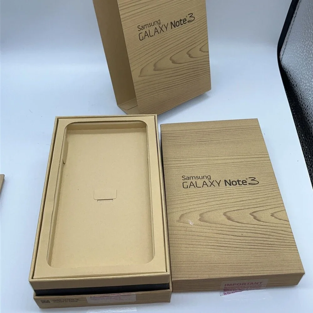 Samsung Galaxy Note 3 Retail Box & Quick Start Guide & Other ***NO PHONE***